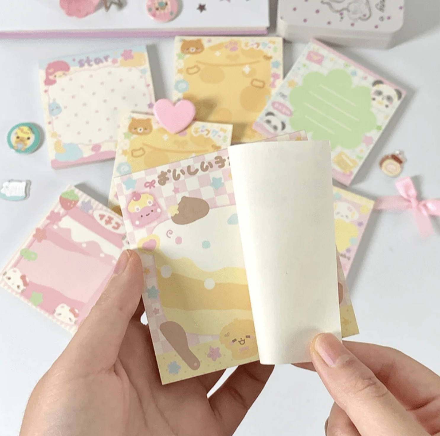 Japanese Cake Memo Sheets