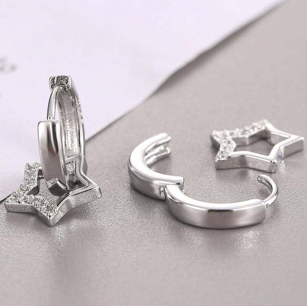 Star Drop Earrings