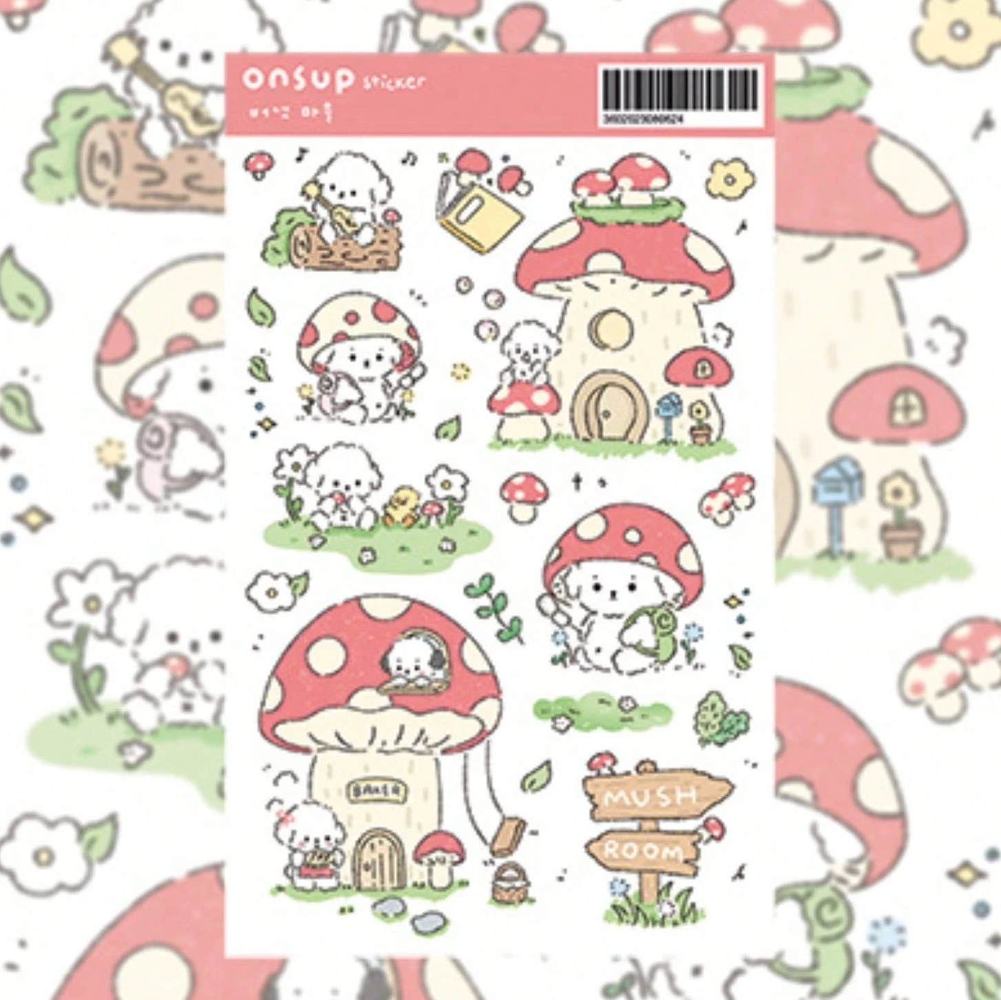 [ONSUP] Mushroom Sticker