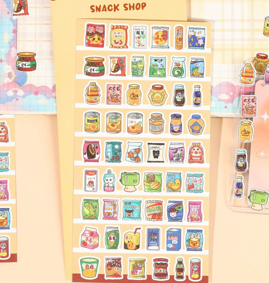 Snack Shop Sticker