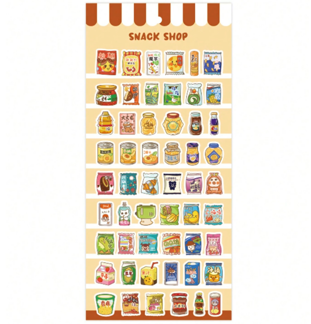 Snack Shop Sticker
