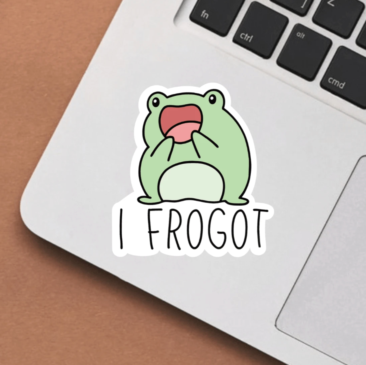 'I frogot' Vinyl Sticker