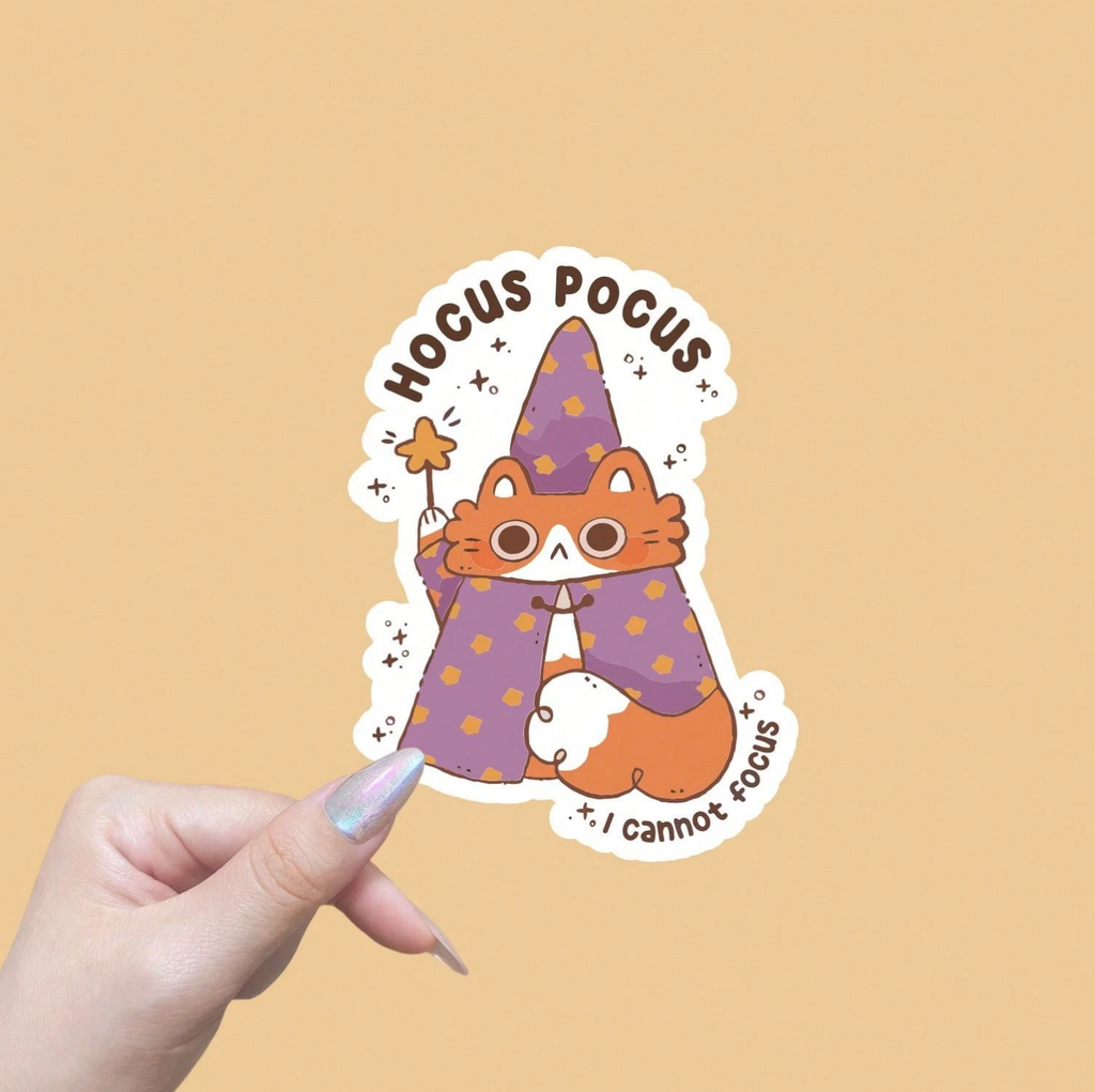 'Hocus Pocus' Vinyl Sticker
