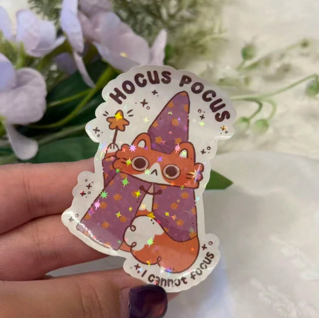 'Hocus Pocus' Vinyl Sticker