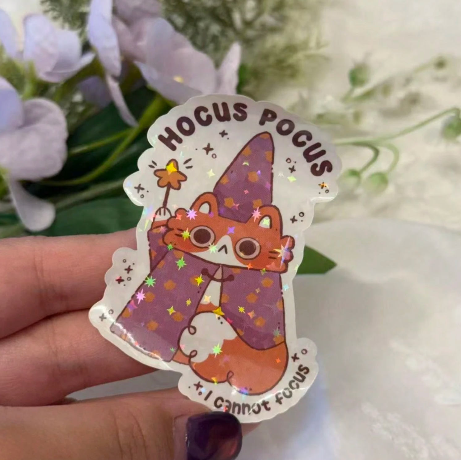 'Hocus Pocus' Vinyl Sticker