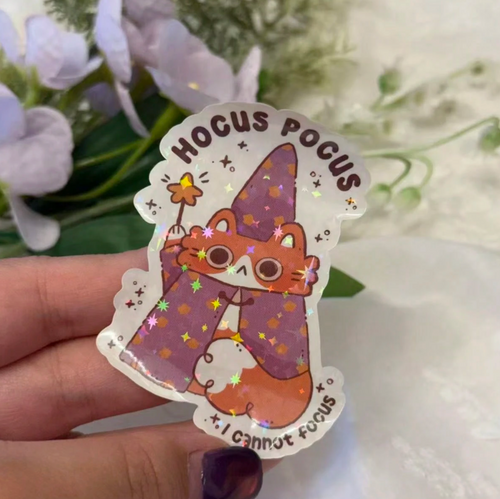 'Hocus Pocus' Vinyl Sticker