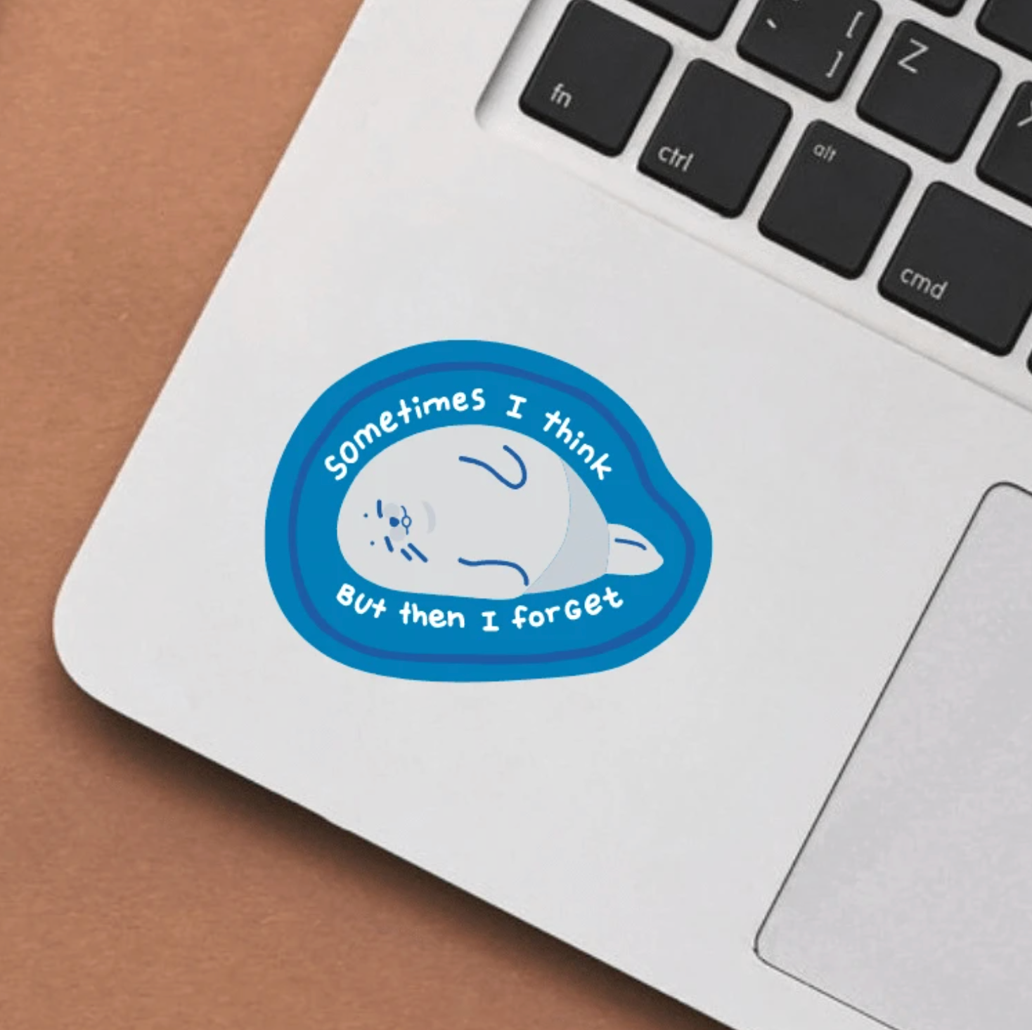 Forgetful Seal Vinyl Sticker