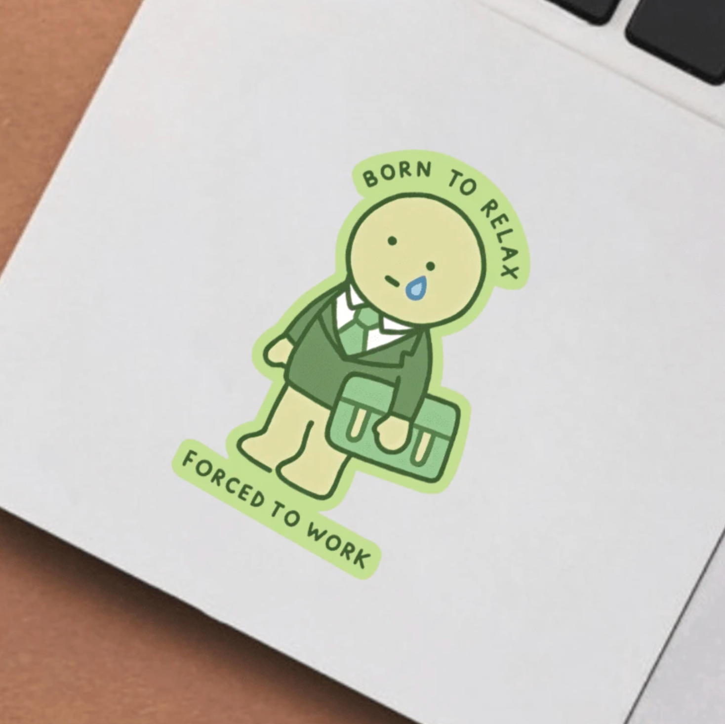 Green Guy Vinyl Sticker