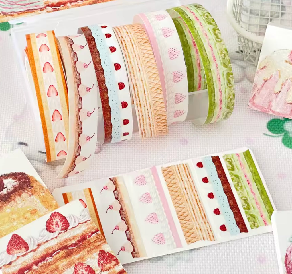 Strawberry Sandwich Washi Tape