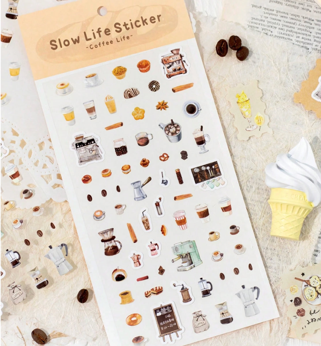 [Slow Life] Coffee Time Stickers