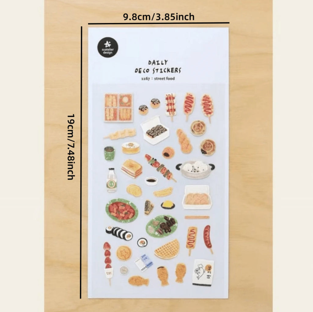 [Suateiler] 1167 Street Food Sticker
