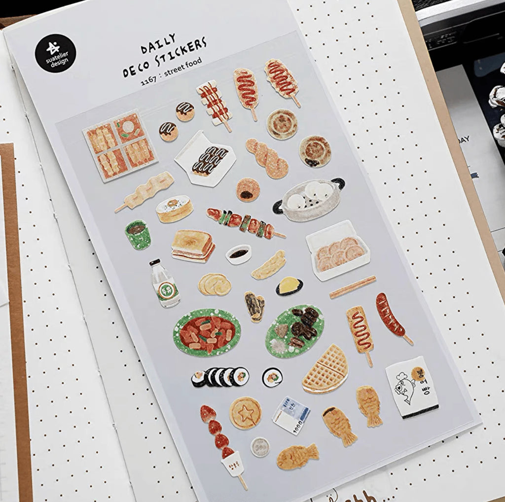 [Suateiler] 1167 Street Food Sticker