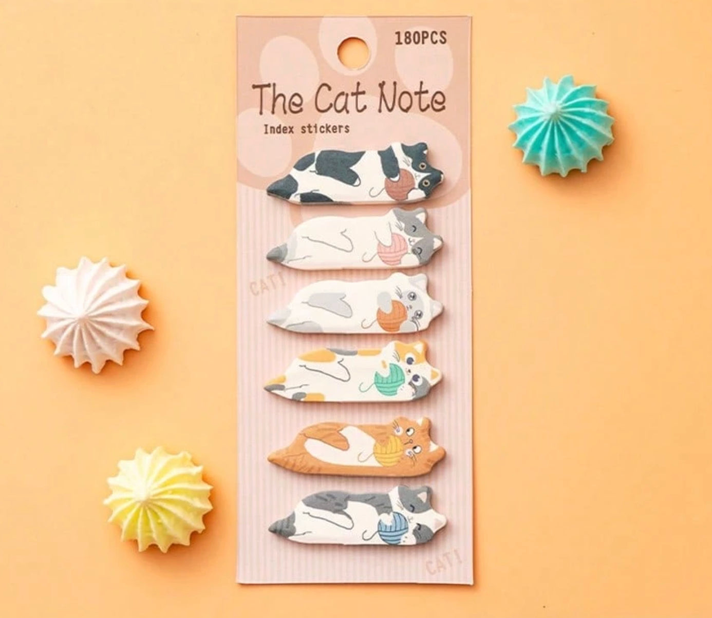 Cat sticky Tabs