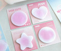 Shaped Sticky Notes (Pink)