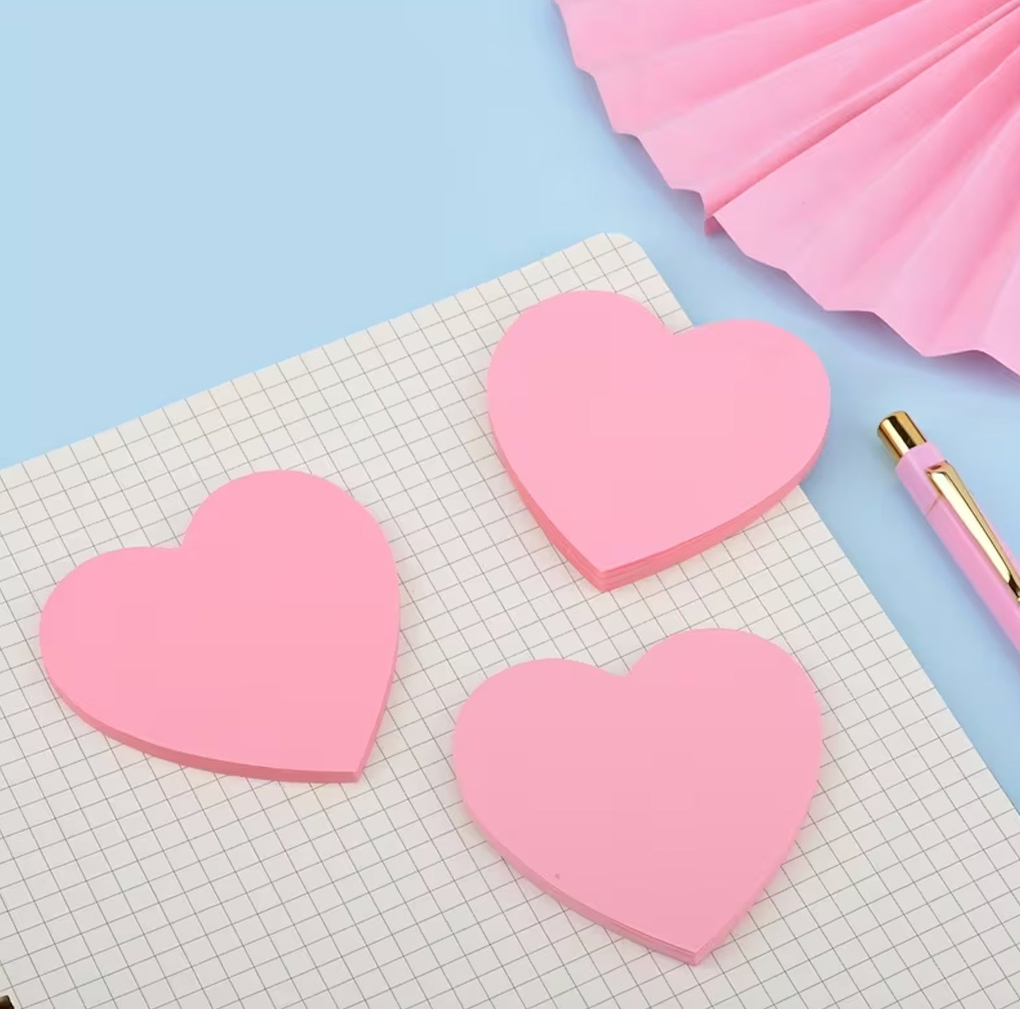 Heart Sticky Notes
