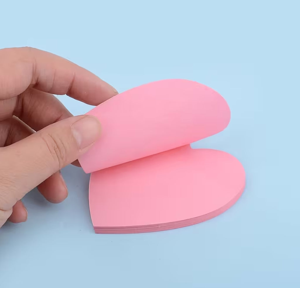 Heart Sticky Notes