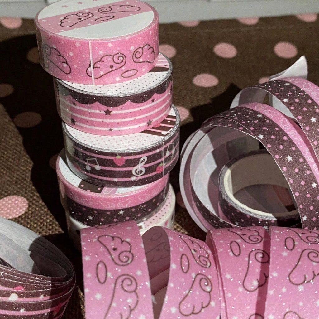 Chocolate Star Washi Tape
