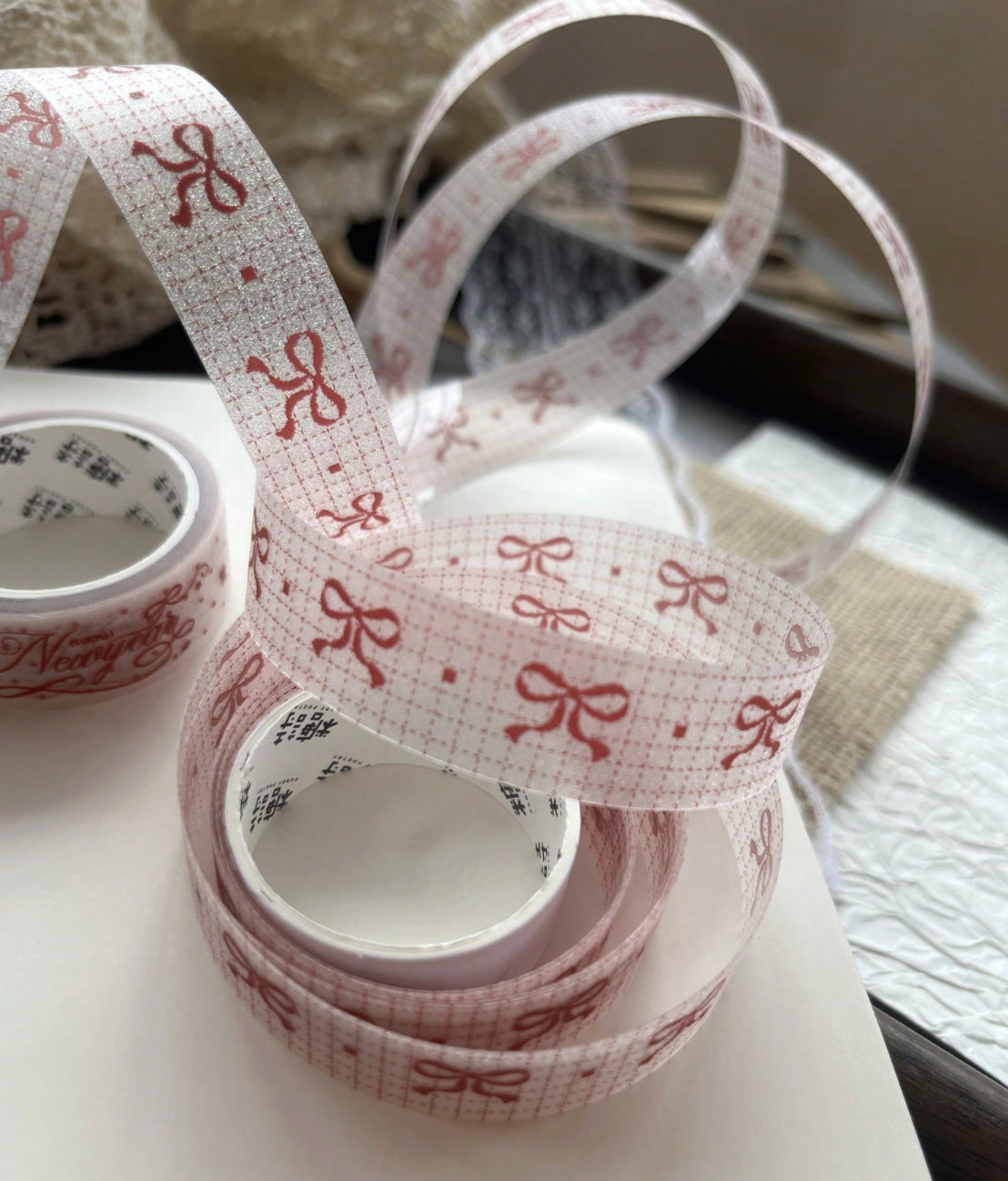 Vintage Bow Masking Tape