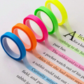 Set of 5 Highlighter Tape