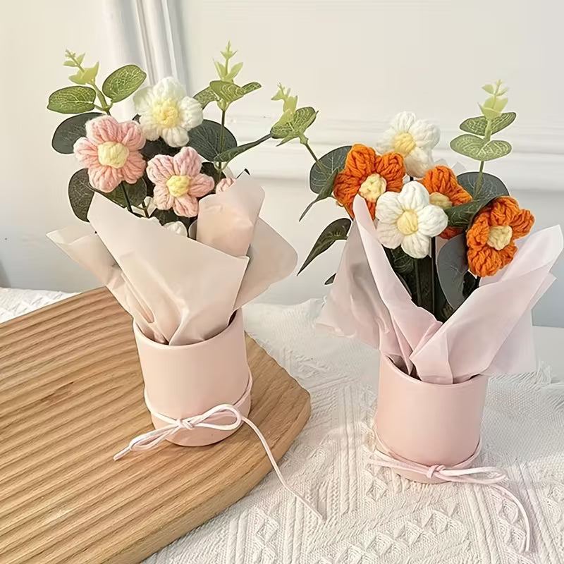 Crochet Flower Bouquet