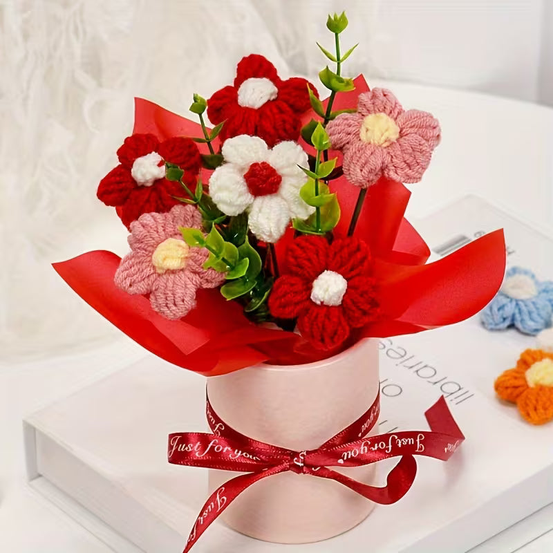 Crochet Flower Bouquet