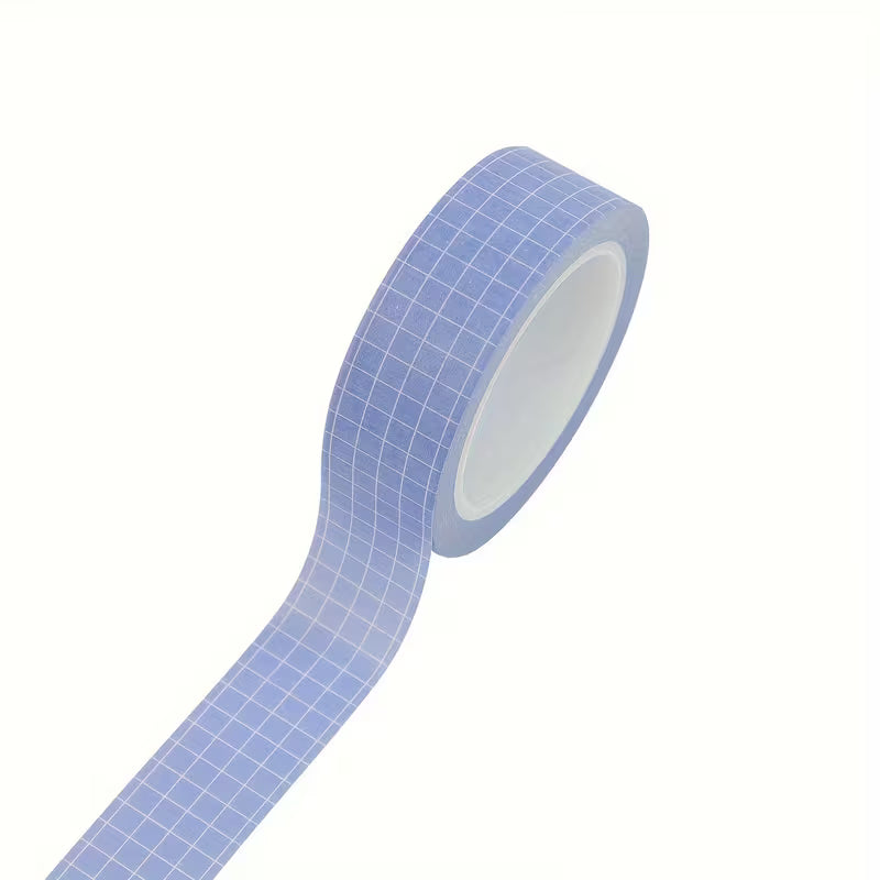 Purple Grid Washi Tape