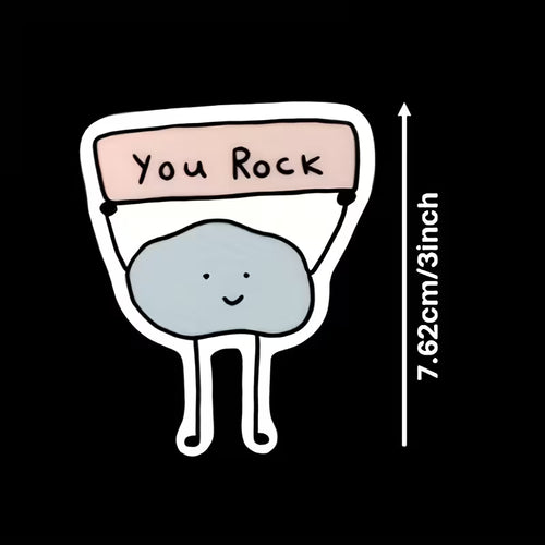 'You Rock' Vinyl Sticker