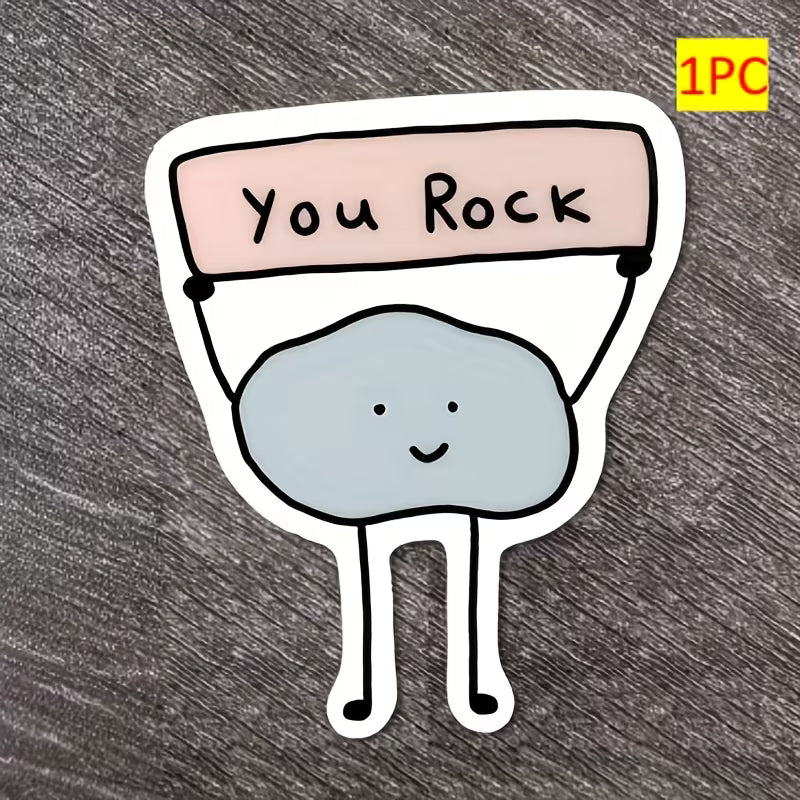 'You Rock' Vinyl Sticker