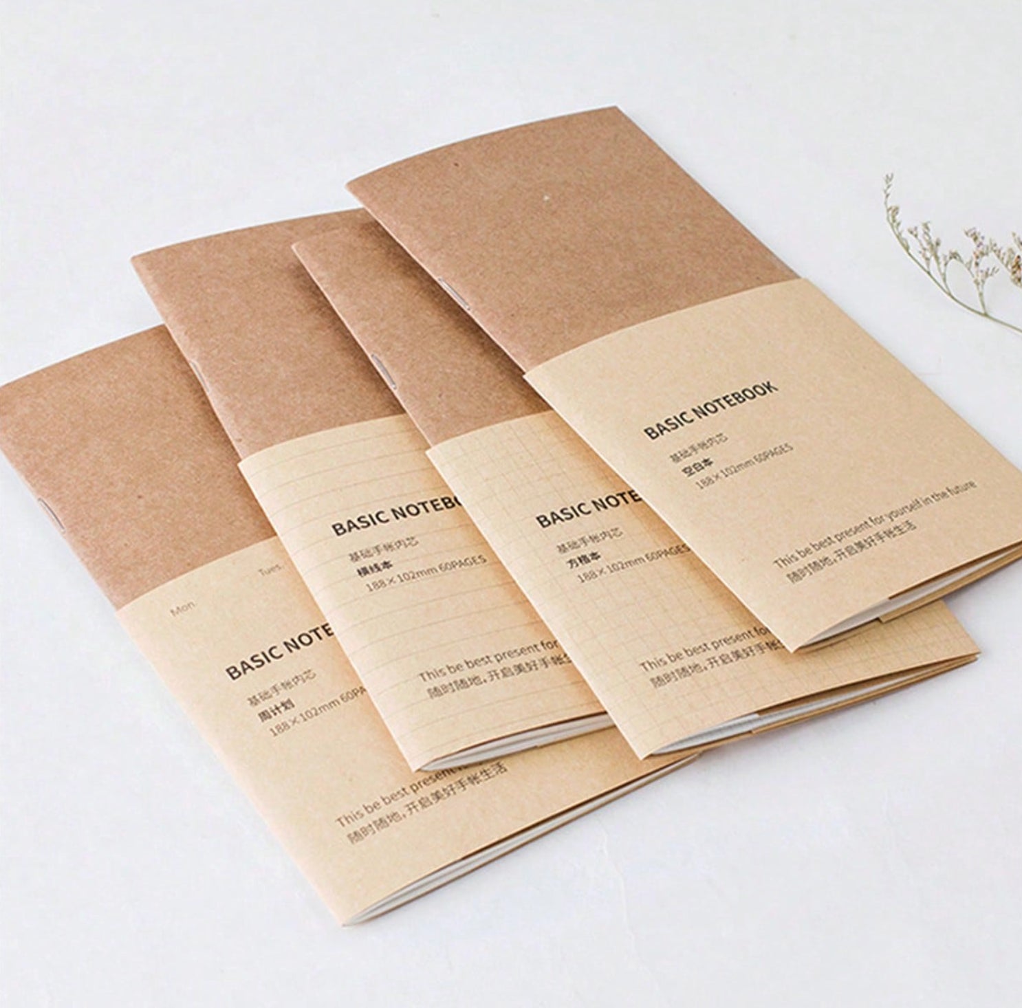 Minimalist Dotted Notebook