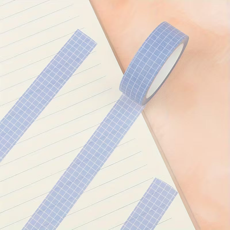 Purple Grid Washi Tape