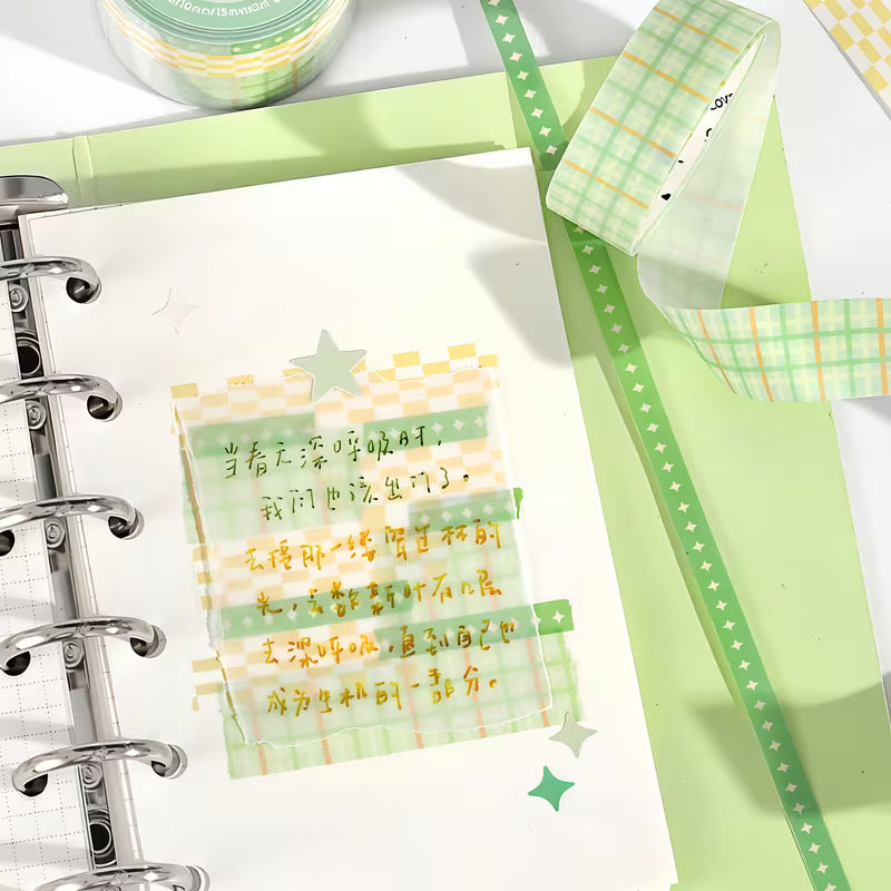 Green Washi Tape Trio