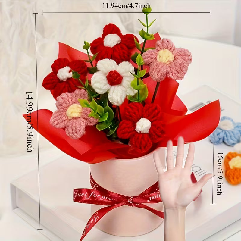 Crochet Flower Bouquet
