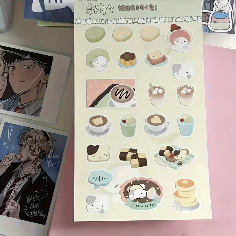Fluffy Bakery Sticker [폭신폭신 베이커리]