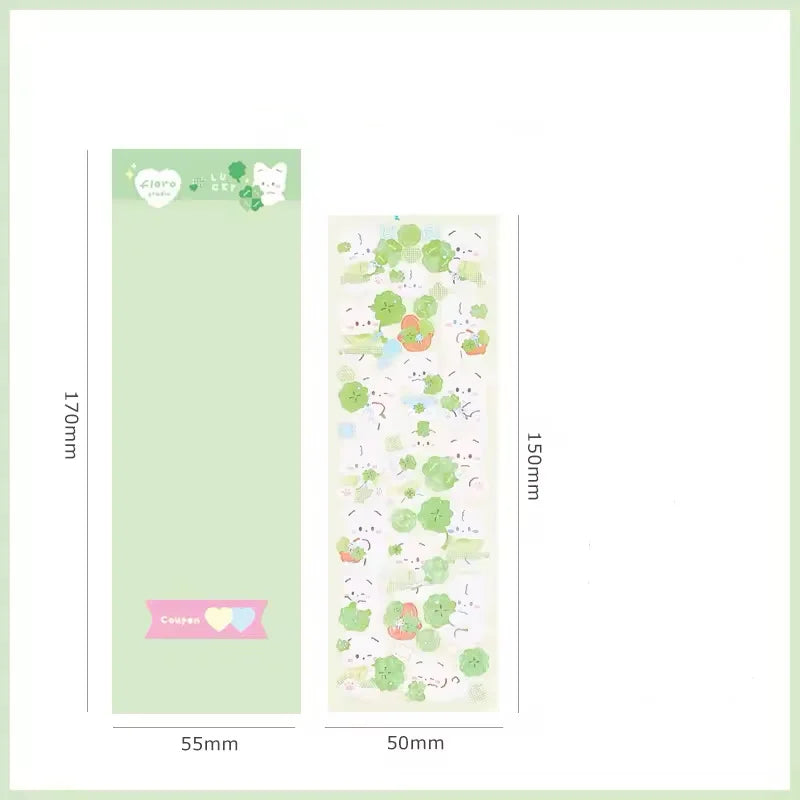 [Floro Studio] Lucky Bear Sticker