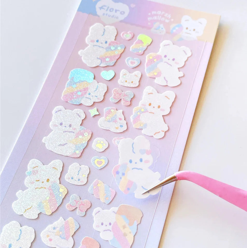 [Floro Studio] Marshmellow Sticker