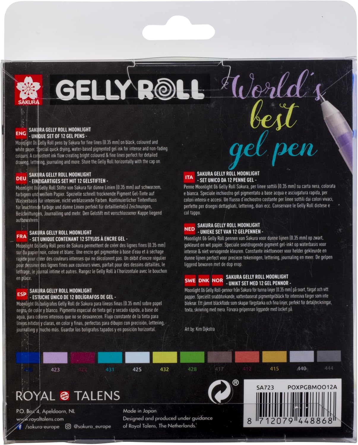 [Sakura] Gelly Roll Moonlight Gel Pens (Unique Collection)