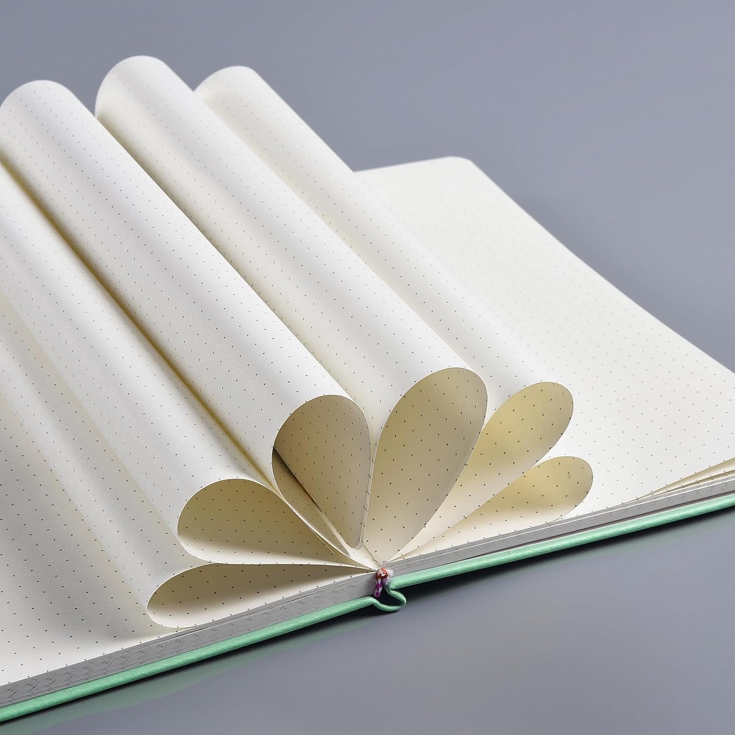 A5 Green Dotted Journal/Notebook