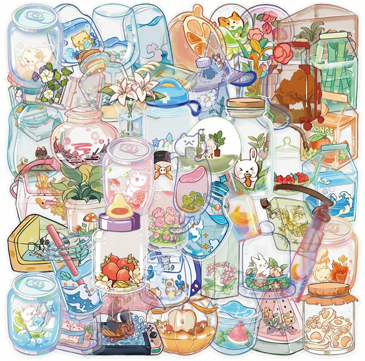 Doodle Sticker Flakes (25pcs)