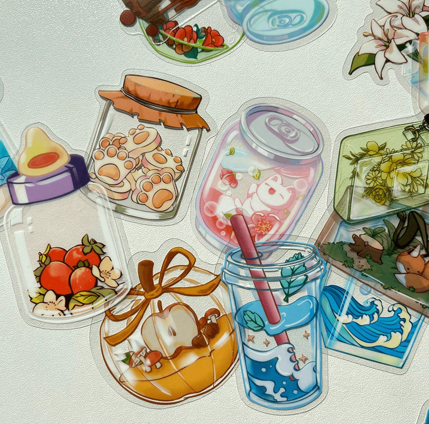 Doodle Sticker Flakes (25pcs)