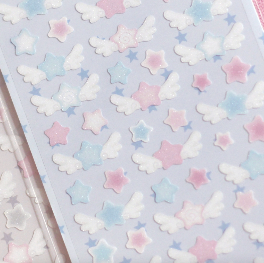 [Angora Lora] Wing Star Sticker