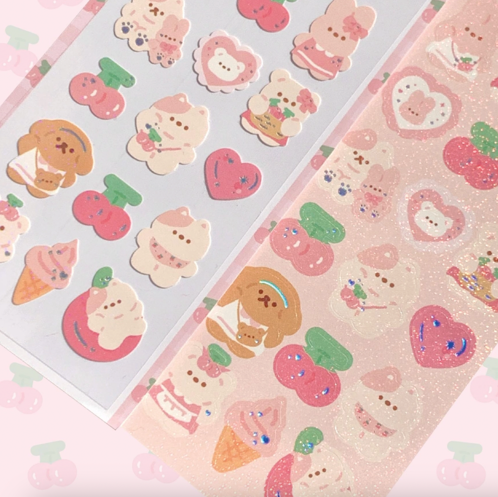 [OKIKI] Cherry Sticker