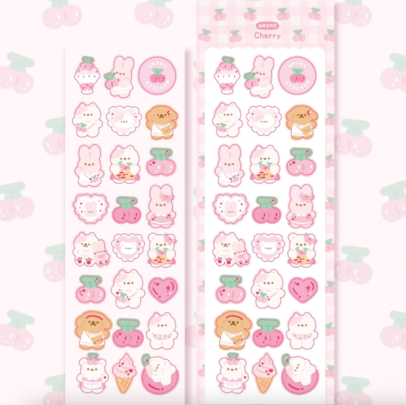 [OKIKI] Cherry Sticker
