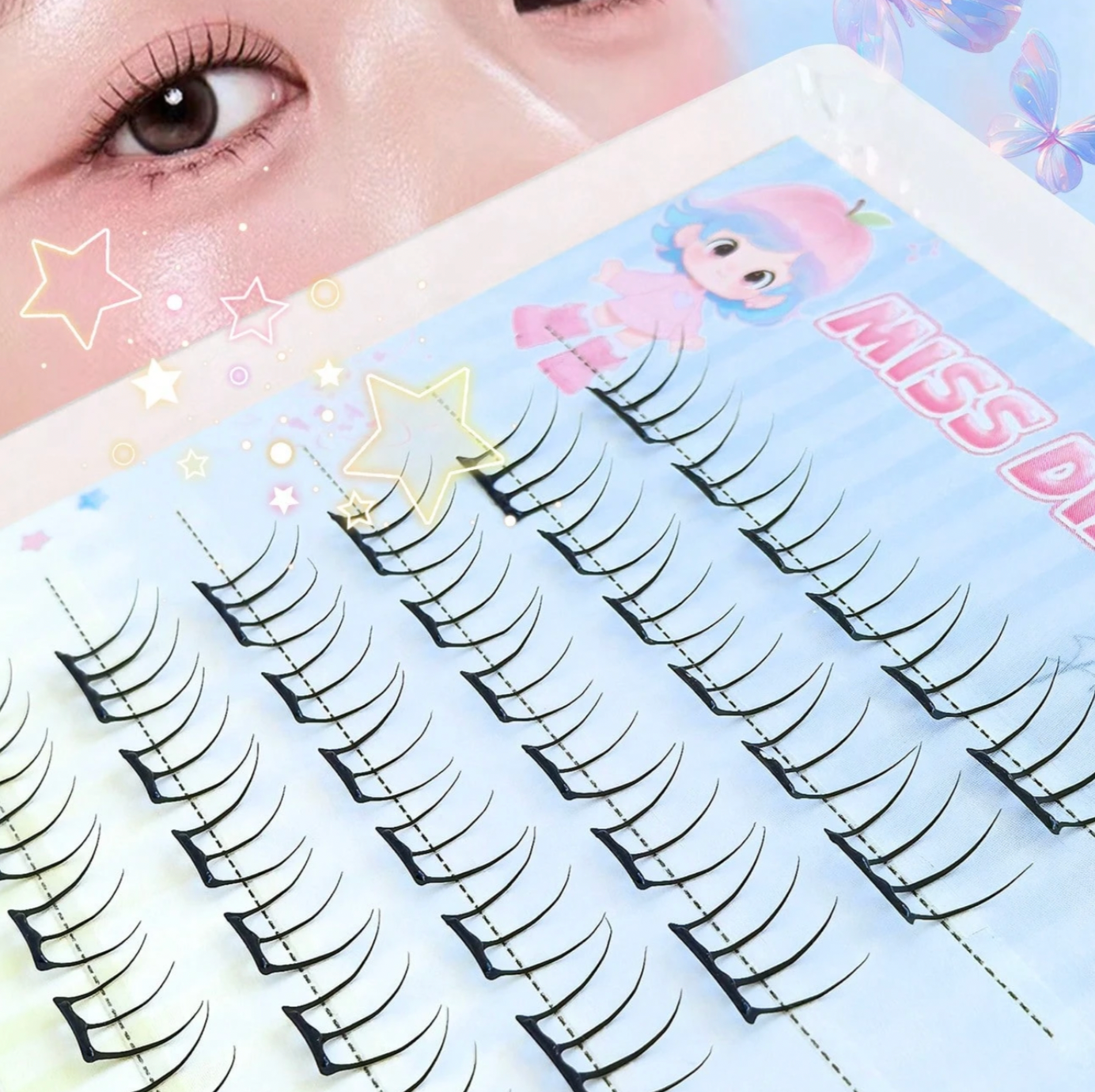 [MissDiamond] Single Style Lashes