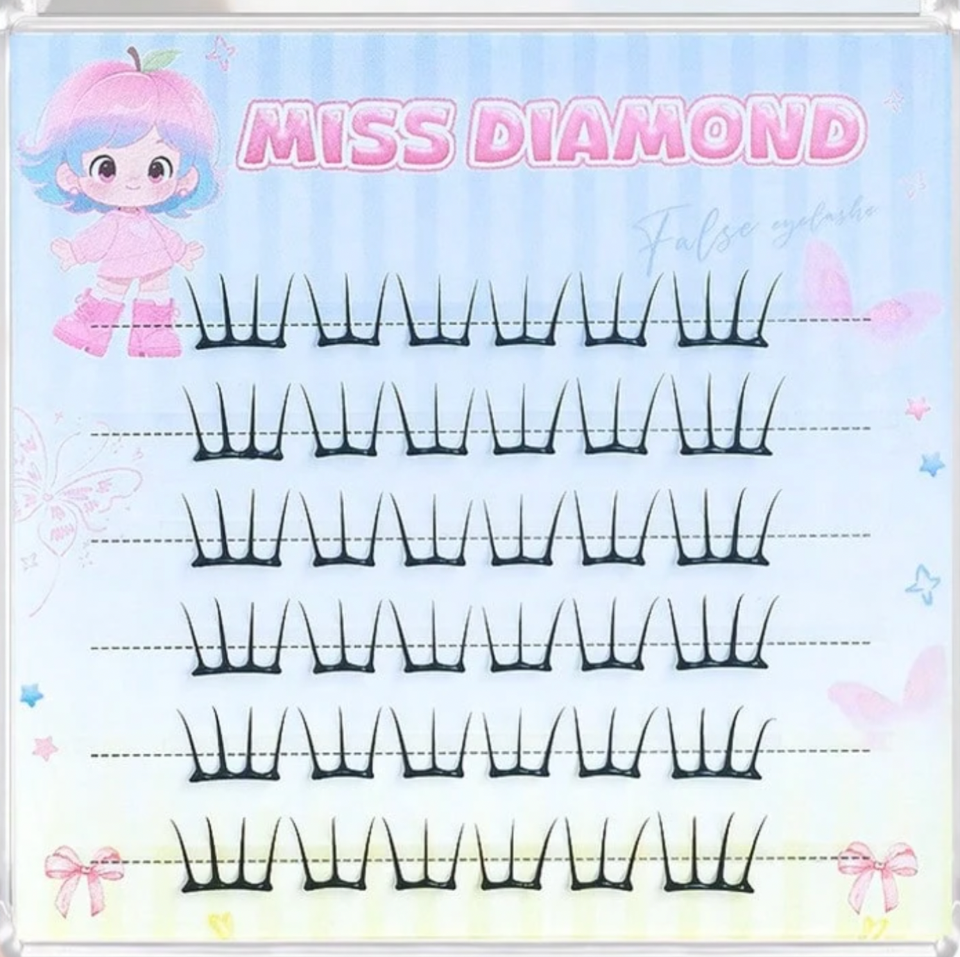 [MissDiamond] Single Style Lashes