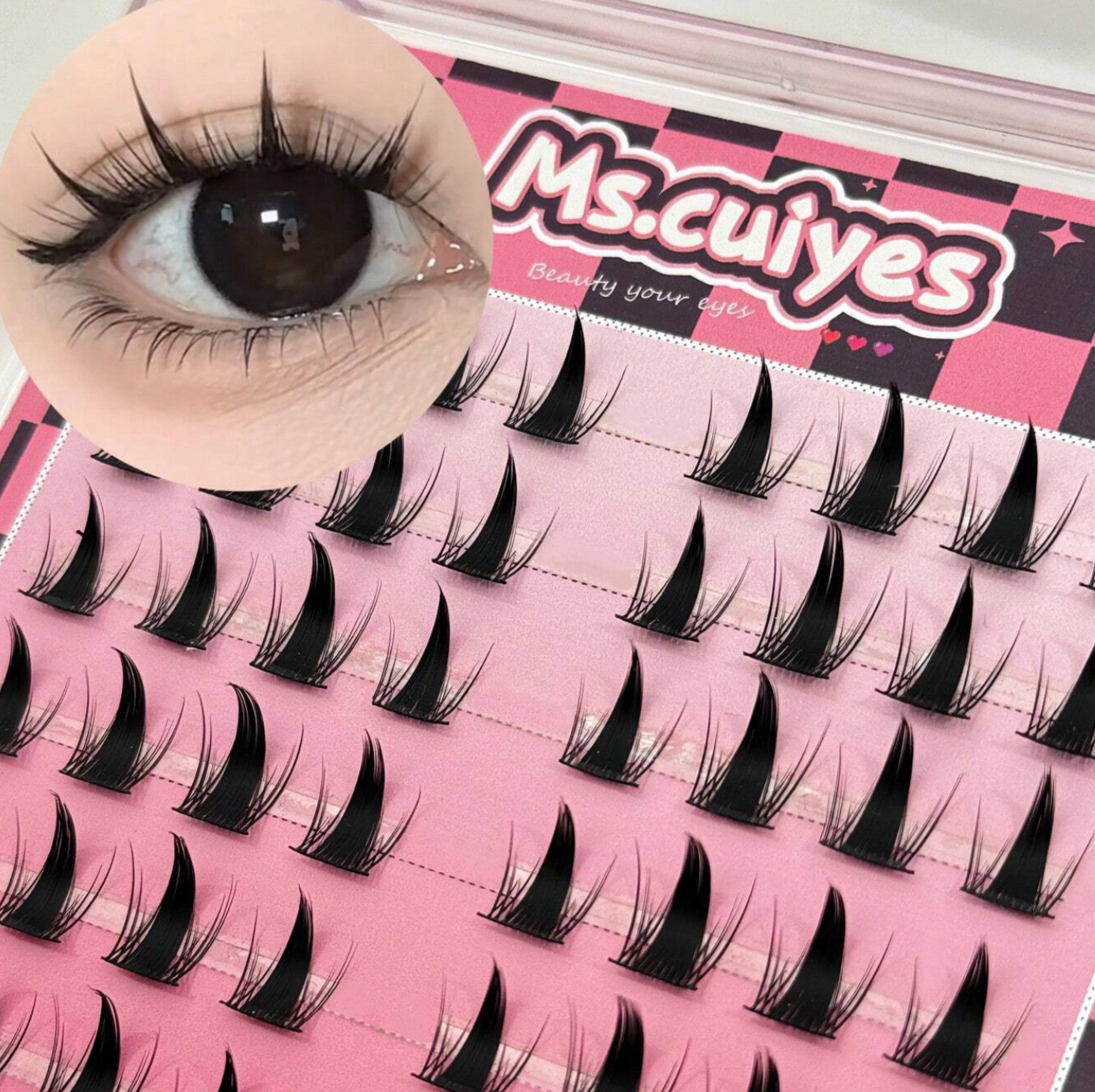[Ms.Cuiyes] Wet Look Manga Lashes