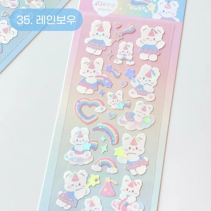 [Floro Studio] Rainbow Sticker