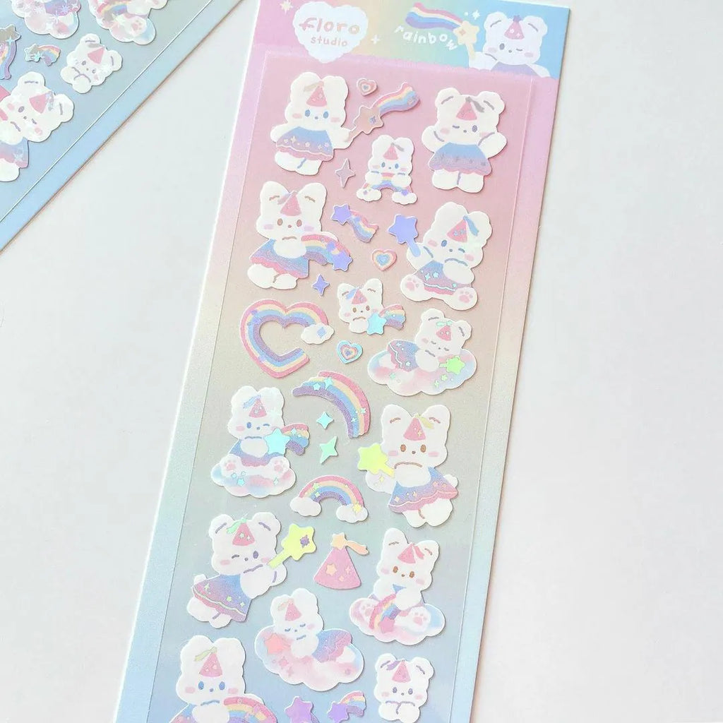 [Floro Studio] Rainbow Sticker