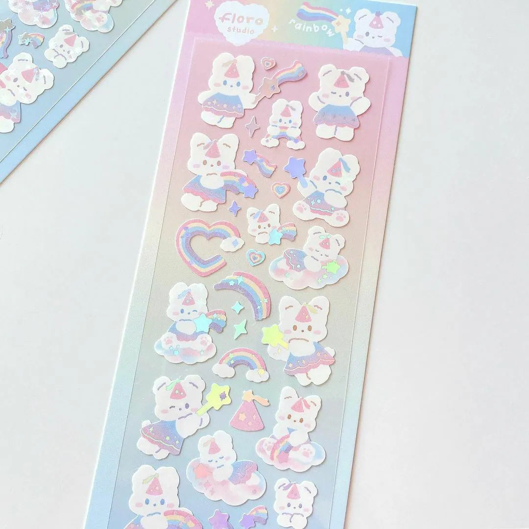 [Floro Studio] Rainbow Sticker