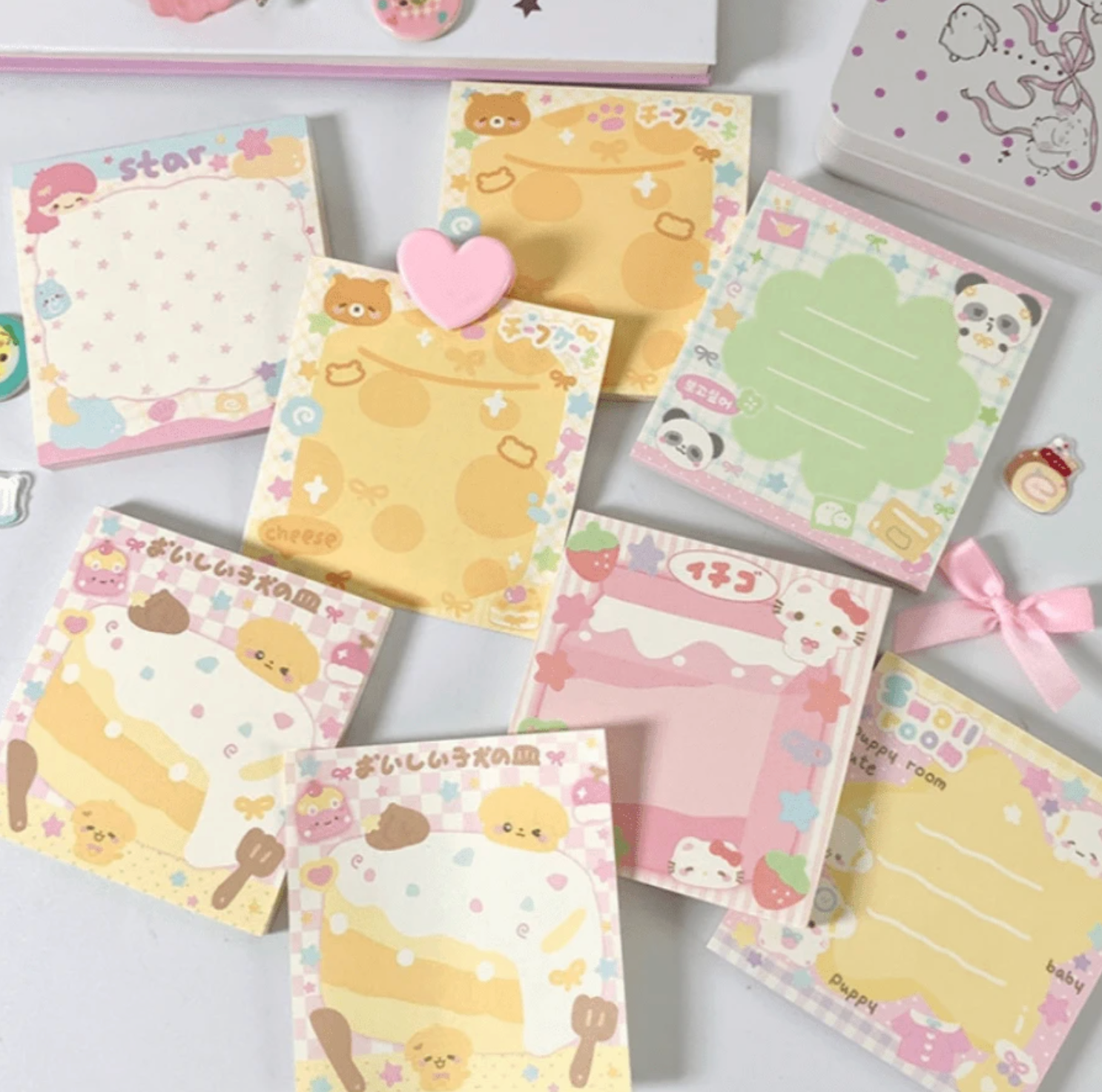 Bath Time Memo Sheets