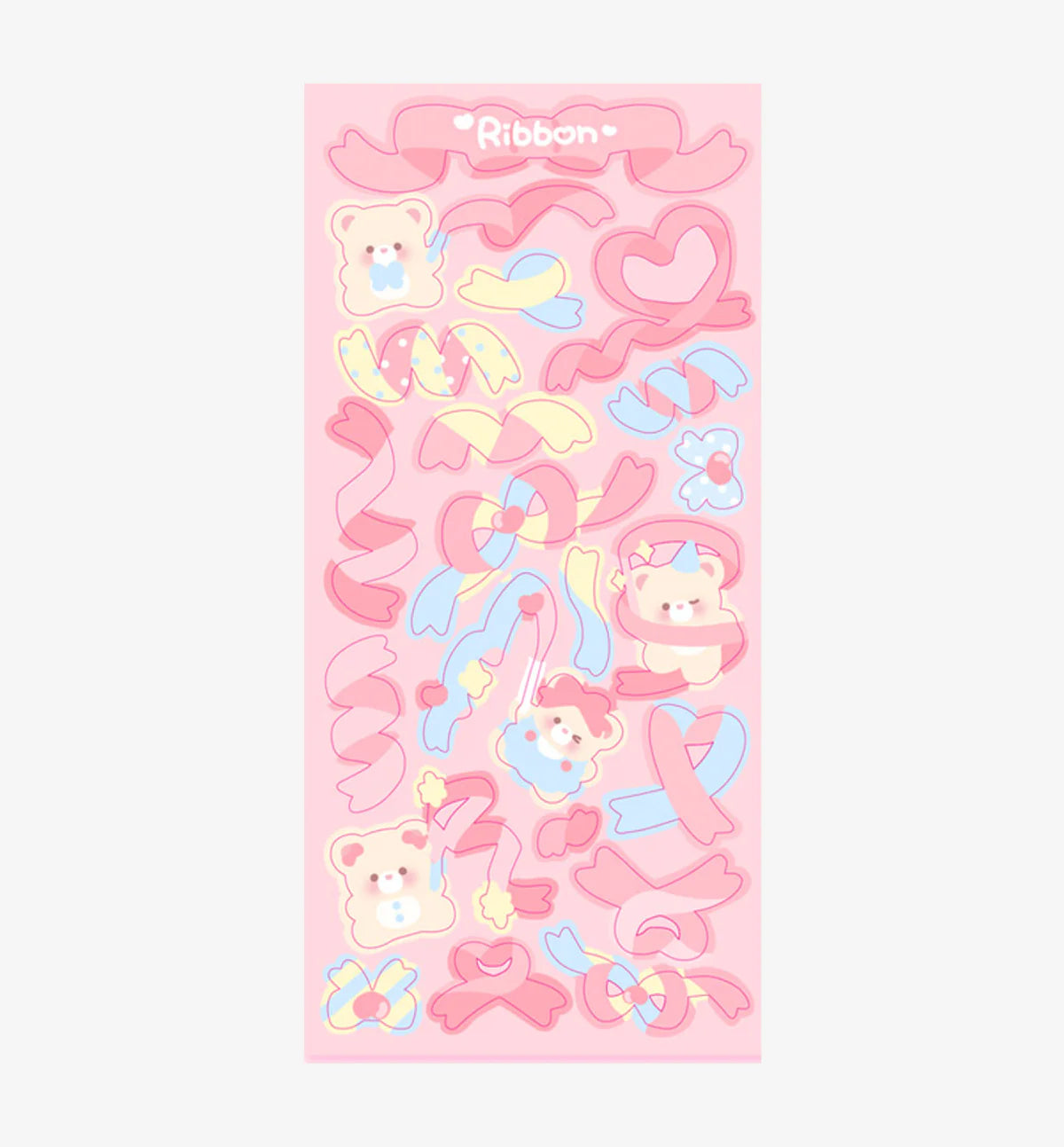 [Seolkee_illust] Ribbon Confetti Sticker